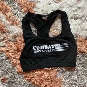 Combat Iron sports bra
